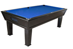 The Moscow Sloping Ball Return pool table